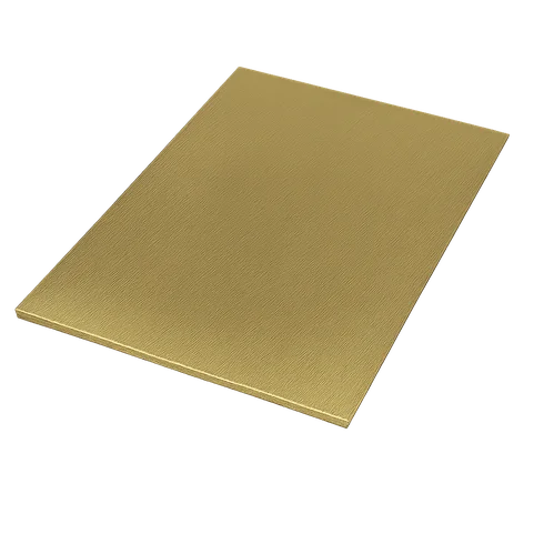 Латунный лист 0,5х300х600 мм Л63