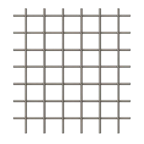 Сетка стальная сварная 12,5х0,6 мм оцинкованная