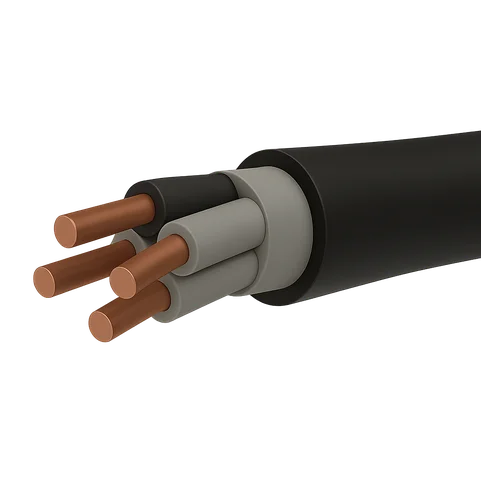 Силовой кабель медный ВВГ 1х1,5-0,66